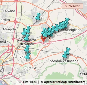 Mappa Via Emilia, 80038 Pomigliano d'Arco NA, Italia (3.274)