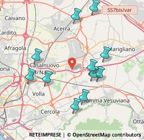 Mappa Via Emilia, 80038 Pomigliano d'Arco NA, Italia (4.21273)