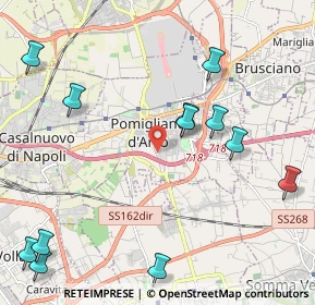 Mappa Via Emilia, 80038 Pomigliano d'Arco NA, Italia (2.89833)