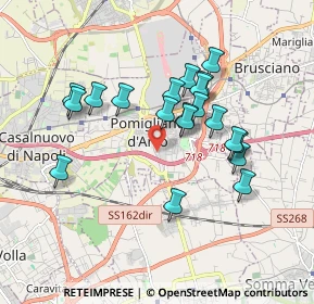 Mappa Via Emilia, 80038 Pomigliano d'Arco NA, Italia (1.7345)