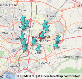 Mappa Via G. Siani, 80013 Casalnuovo di Napoli NA, Italia (3.20077)