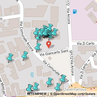 Mappa Via G. Siani, 80013 Casalnuovo di Napoli NA, Italia (0.04)