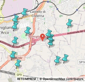 Mappa Traversa San Pietro, 80038 Pomigliano d'Arco NA, Italia (1.22846)