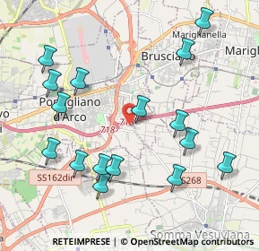 Mappa Traversa San Pietro, 80038 Pomigliano d'Arco NA, Italia (2.40188)