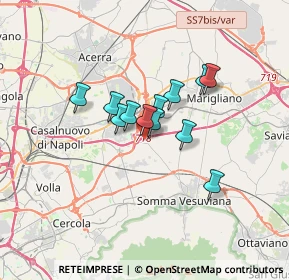 Mappa Traversa San Pietro, 80038 Pomigliano d'Arco NA, Italia (2.40583)