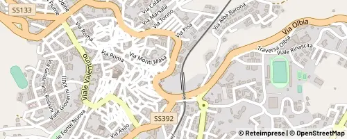 Mappa Tempio Pausania