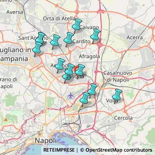 Mappa Via Lago Patria, 80026 Casoria NA, Italia (3.78357)