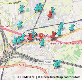 Mappa Via di Madre Rosa Gattorno, 80013 Casalnuovo di Napoli NA, Italia (1.0905)