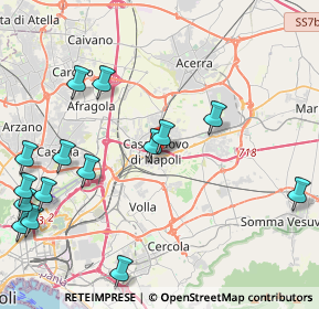 Mappa Via di Madre Rosa Gattorno, 80013 Casalnuovo di Napoli NA, Italia (5.70333)