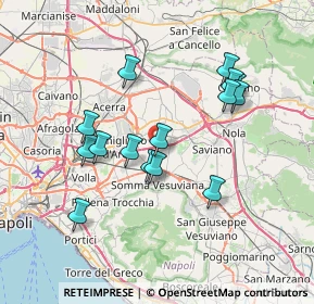 Mappa Via Cerciello, 80049 Somma Vesuviana NA, Italia (7.17067)