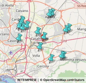 Mappa Via Seneca, 80013 Casalnuovo di Napoli NA, Italia (4.24588)