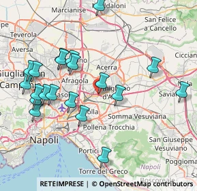 Mappa Via Seneca, 80013 Casalnuovo di Napoli NA, Italia (9.1255)