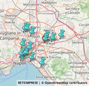 Mappa Via Seneca, 80013 Casalnuovo di Napoli NA, Italia (7.126)