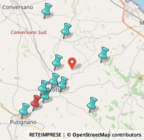 Mappa Via Borgo Scorzone, 70013 Castellana Grotte BA, Italia (4.73273)