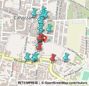 Mappa Via S. Giacomo, 80012 Calvizzano NA, Italia (0.199)