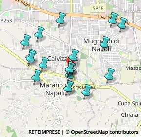 Mappa Via S. Giacomo, 80012 Calvizzano NA, Italia (0.96263)