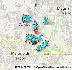 Mappa Via S. Giacomo, 80012 Calvizzano NA, Italia (0.3565)
