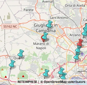 Mappa Via S. Giacomo, 80012 Calvizzano NA, Italia (6.58071)