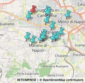 Mappa Via S. Giacomo, 80012 Calvizzano NA, Italia (1.58667)