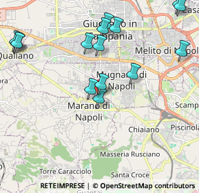 Mappa Via S. Giacomo, 80012 Calvizzano NA, Italia (2.56533)