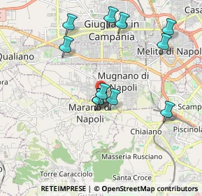Mappa Via S. Giacomo, 80012 Calvizzano NA, Italia (1.90333)