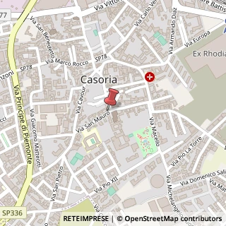 Mappa Via San Mauro, 55, 80026 Casoria, Napoli (Campania)