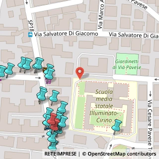 Mappa Via Cesare Pavese Traversa I, 80018 Mugnano di Napoli NA, Italia (0.1)
