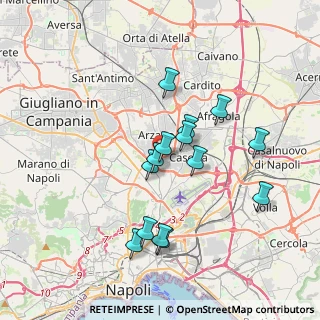 Mappa Via Giambattista Vico, 80020 Casavatore NA, Italia (3.48786)