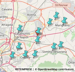 Mappa Via Tramonto, 80038 Pomigliano d'Arco NA, Italia (4.66667)