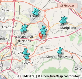 Mappa Via Tramonto, 80038 Pomigliano d'Arco NA, Italia (4.05818)