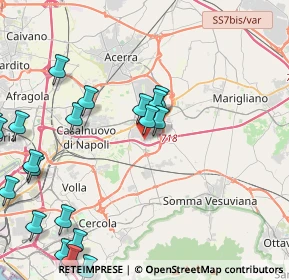 Mappa Via Tramonto, 80038 Pomigliano d'Arco NA, Italia (5.9455)