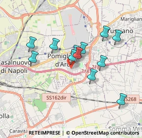 Mappa Via Tramonto, 80038 Pomigliano d'Arco NA, Italia (1.71667)