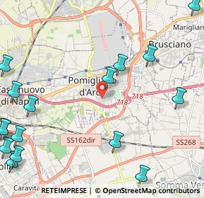 Mappa Via Tramonto, 80038 Pomigliano d'Arco NA, Italia (3.52)