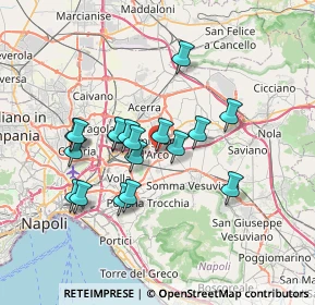 Mappa Via Tramonto, 80038 Pomigliano d'Arco NA, Italia (6.48222)