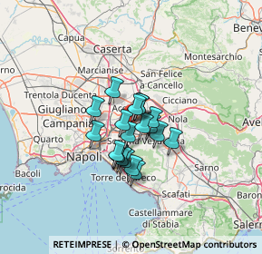 Mappa Via Tramonto, 80038 Pomigliano d'Arco NA, Italia (8.4815)