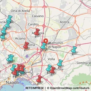 Mappa Via Lampedusa, 80021 Afragola NA, Italia (7.125)