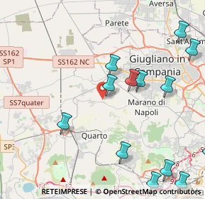 Mappa Via Ferruccio Parri, 80016 Marano di Napoli NA, Italia (5.71154)