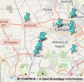 Mappa Via Ferruccio Parri, 80016 Marano di Napoli NA, Italia (4.18923)