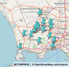 Mappa Via Ferruccio Parri, 80016 Marano di Napoli NA, Italia (6.13)