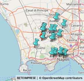Mappa Via Ferruccio Parri, 80016 Marano di Napoli NA, Italia (6.467)