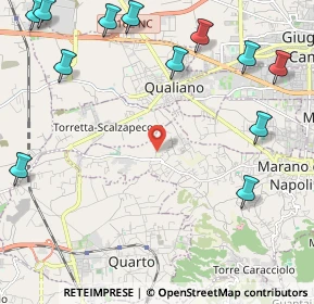 Mappa Via Ferruccio Parri, 80016 Marano di Napoli NA, Italia (3.28667)