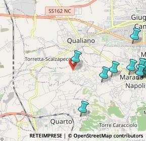 Mappa Via Ferruccio Parri, 80016 Marano di Napoli NA, Italia (3.09167)