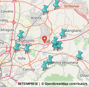 Mappa Via Corradino, 80038 Pomigliano d'Arco NA, Italia (4.40417)