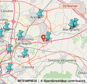 Mappa Via Corradino, 80038 Pomigliano d'Arco NA, Italia (5.92455)