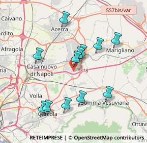 Mappa Via Corradino, 80038 Pomigliano d'Arco NA, Italia (3.9425)