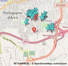 Mappa Via Corradino, 80038 Pomigliano d'Arco NA, Italia (0.469)