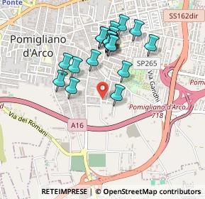 Mappa Via Corradino, 80038 Pomigliano d'Arco NA, Italia (0.4595)