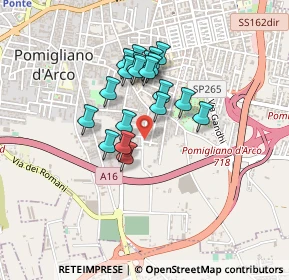 Mappa Via Corradino, 80038 Pomigliano d'Arco NA, Italia (0.3575)