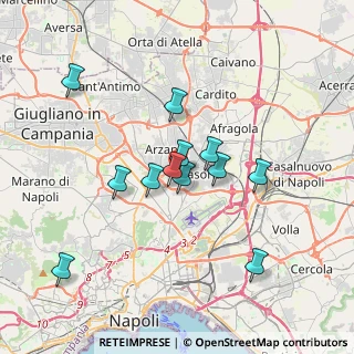 Mappa Piazzale Attila Sallustro, 80020 Casavatore NA, Italia (3.325)