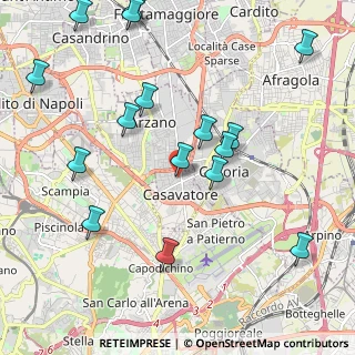 Mappa Piazzale Attila Sallustro, 80020 Casavatore NA, Italia (2.585)